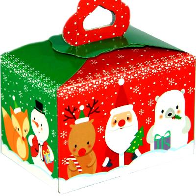 Детский новогодний подарок в картонной упаковке весом 77 грамм